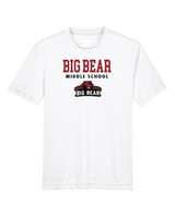 Big Bear Middle School Block - Youth Performance T-Shirt