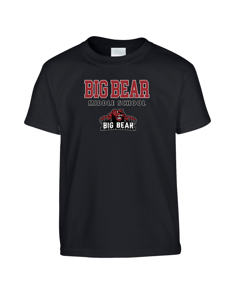 Big Bear Middle School Block - Youth T-Shirt