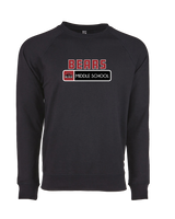 Big Bear Middle School Pennant - Crewneck Sweatshirt