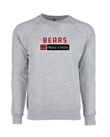 Big Bear Middle School Pennant - Crewneck Sweatshirt