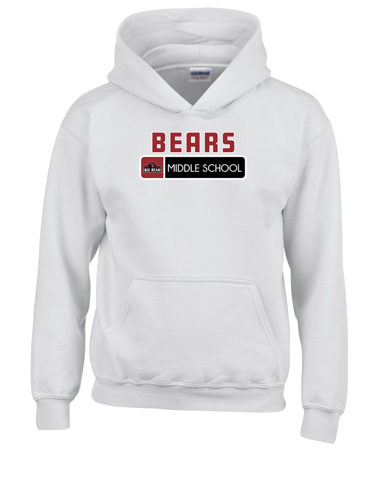 Big Bear Middle School Pennant - Cotton Hoodie