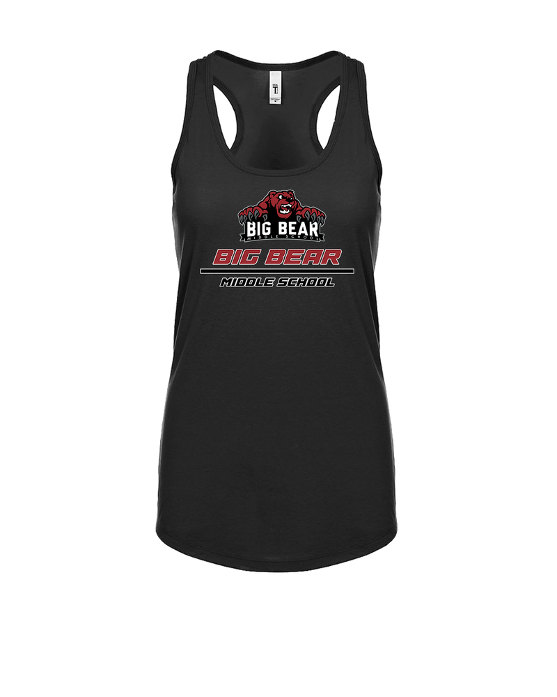 Big Bear Middle School Split - Womens Tank Top