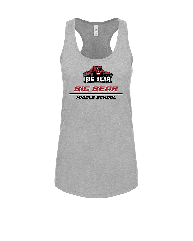 Big Bear Middle School Split - Womens Tank Top