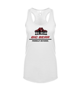 Big Bear Middle School Split - Womens Tank Top