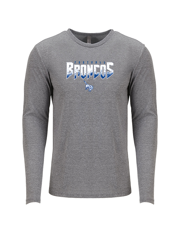 Bishop HS Football - Tri-Blend Long Sleeve