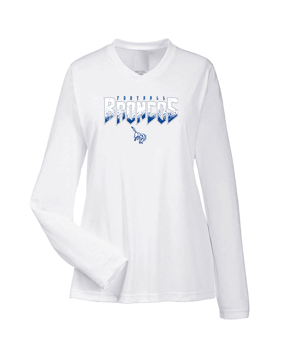 Bishop HS Football - Womens Performance Longsleeve