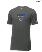 Bishop HS Football Design - Mens Nike Cotton Poly Tee