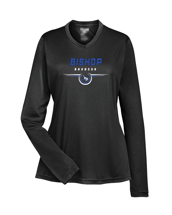 Bishop HS Football Design - Womens Performance Longsleeve