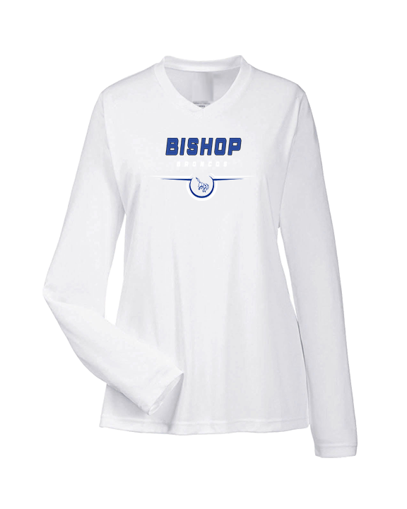 Bishop HS Football Design - Womens Performance Longsleeve