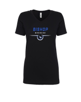 Bishop HS Football Design - Womens Vneck