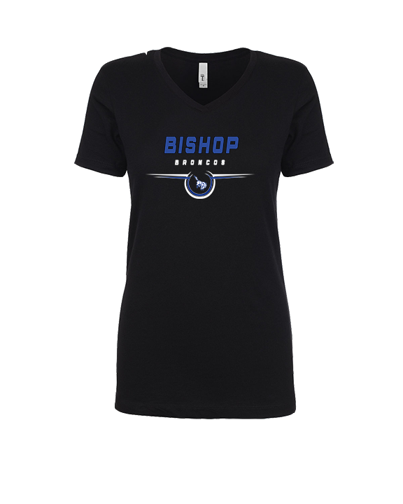 Bishop HS Football Design - Womens Vneck