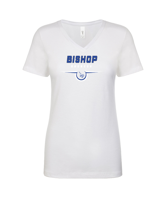 Bishop HS Football Design - Womens Vneck