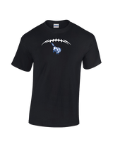 Bishop HS Football Laces - Cotton T-Shirt