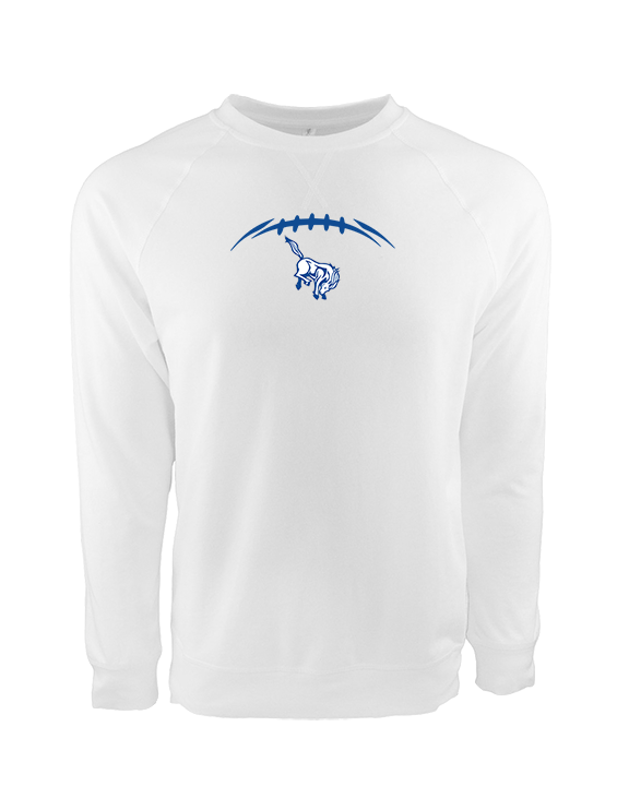 Bishop HS Football Laces - Crewneck Sweatshirt