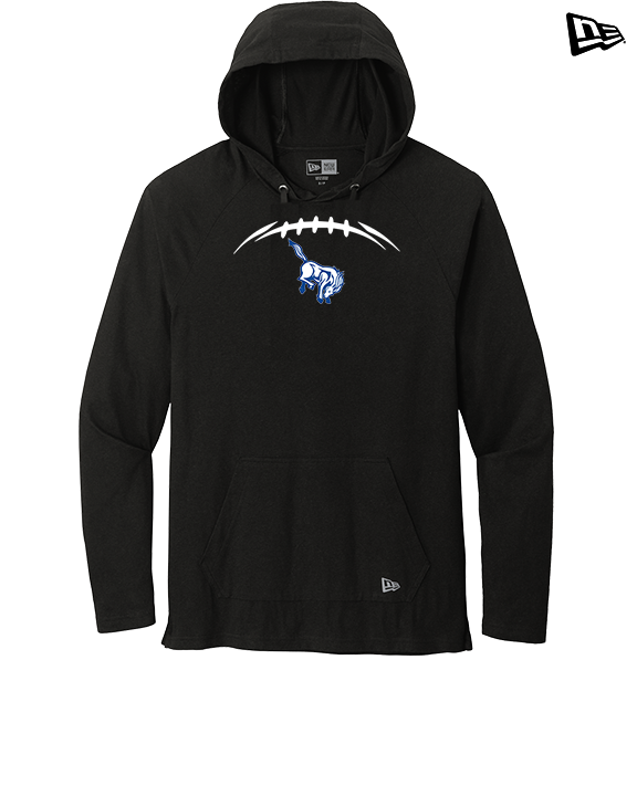 Bishop HS Football Laces - New Era Tri-Blend Hoodie