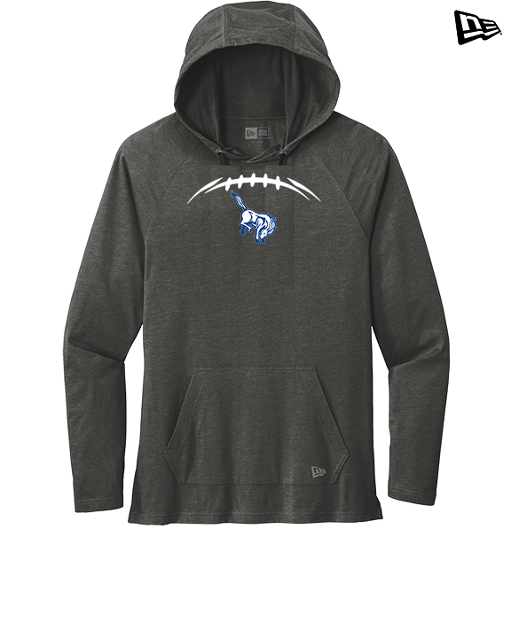 Bishop HS Football Laces - New Era Tri-Blend Hoodie