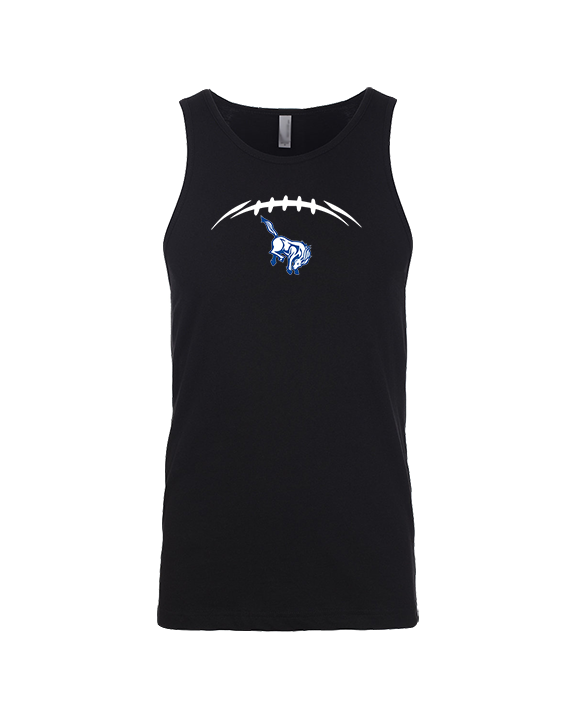 Bishop HS Football Laces - Tank Top