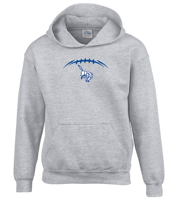 Bishop HS Football Laces - Unisex Hoodie