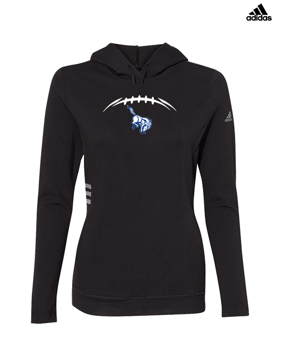 Bishop HS Football Laces - Womens Adidas Hoodie