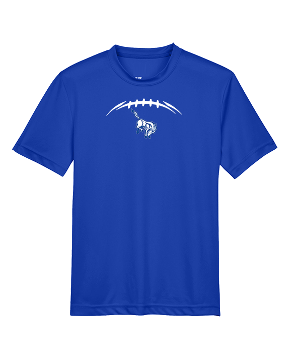 Bishop HS Football Laces - Youth Performance Shirt