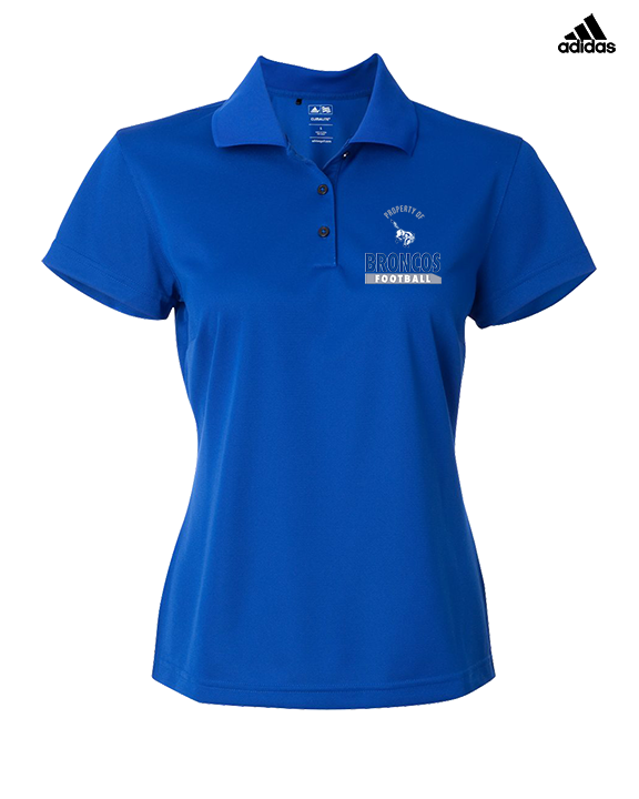 Bishop HS Football Property - Adidas Womens Polo