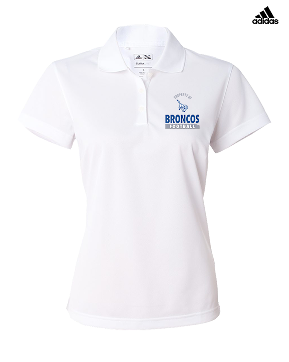 Bishop HS Football Property - Adidas Womens Polo