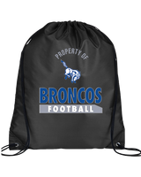 Bishop HS Football Property - Drawstring Bag