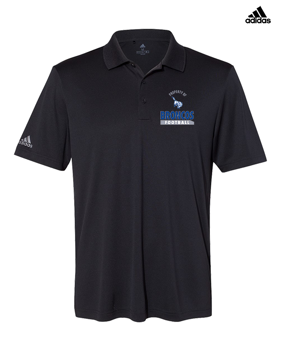 Bishop HS Football Property - Mens Adidas Polo