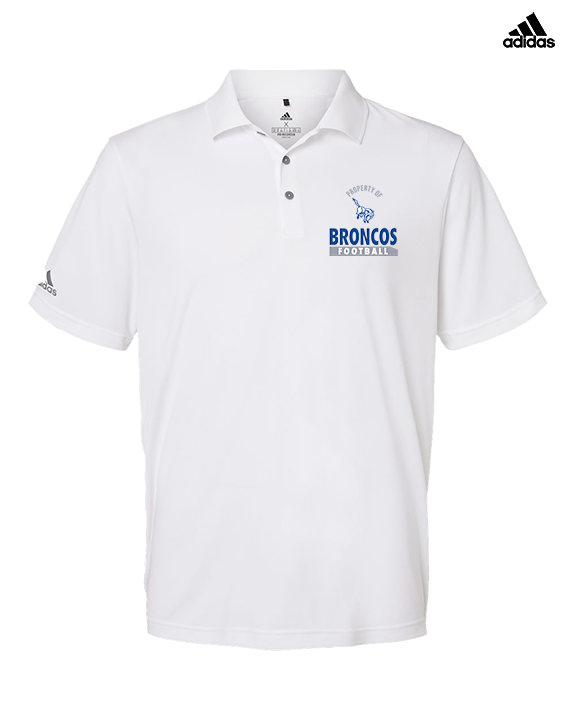 Bishop HS Football Property - Mens Adidas Polo