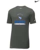 Bishop HS Football Property - Mens Nike Cotton Poly Tee