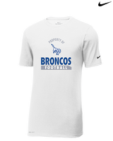 Bishop HS Football Property - Mens Nike Cotton Poly Tee