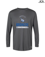 Bishop HS Football Property - Mens Oakley Longsleeve