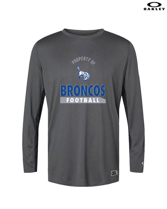 Bishop HS Football Property - Mens Oakley Longsleeve