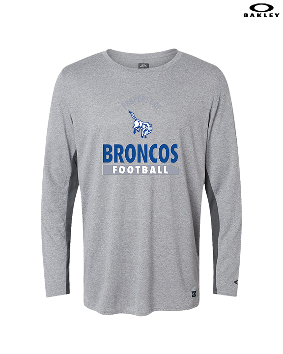 Bishop HS Football Property - Mens Oakley Longsleeve