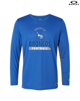 Bishop HS Football Property - Mens Oakley Longsleeve