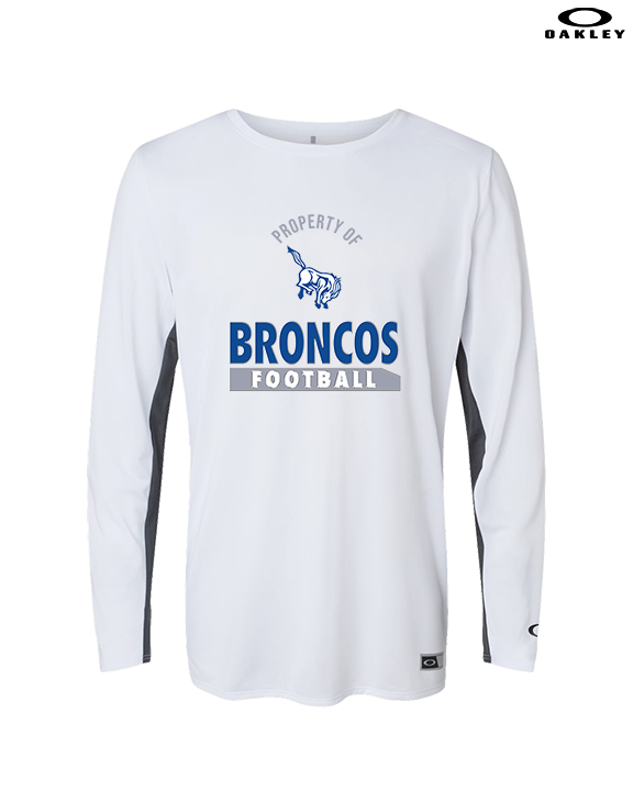 Bishop HS Football Property - Mens Oakley Longsleeve