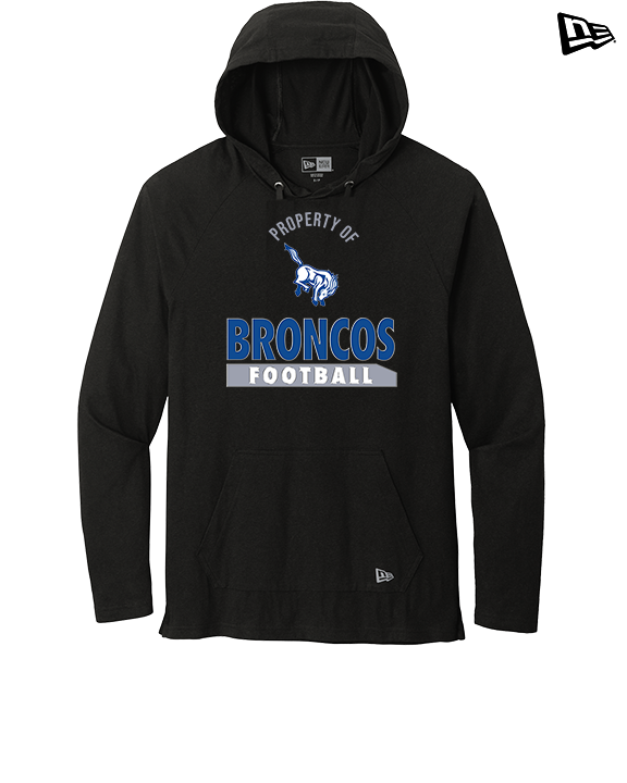 Bishop HS Football Property - New Era Tri-Blend Hoodie