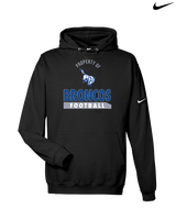 Bishop HS Football Property - Nike Club Fleece Hoodie