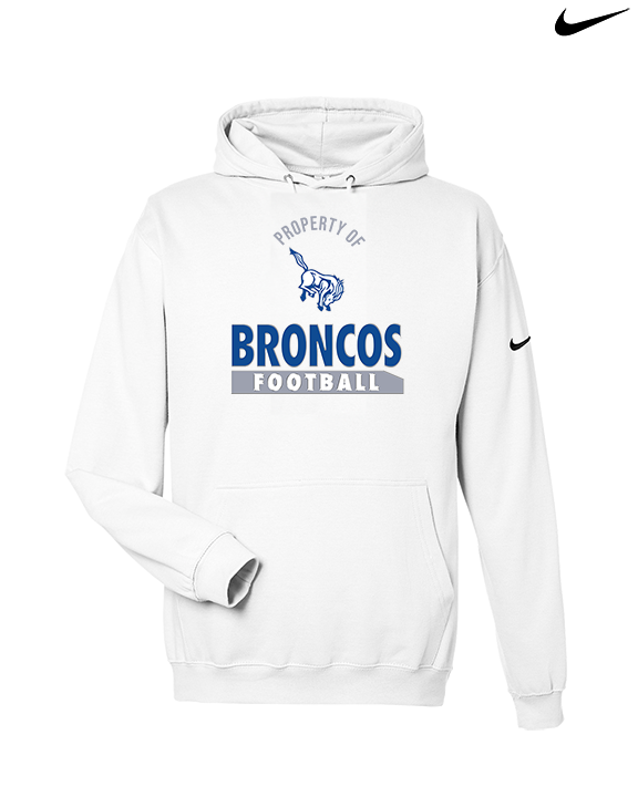 Bishop HS Football Property - Nike Club Fleece Hoodie