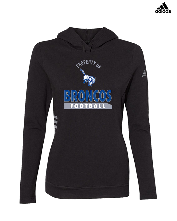 Bishop HS Football Property - Womens Adidas Hoodie