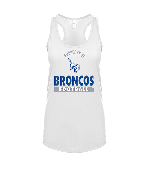 Bishop HS Football Property - Womens Tank Top