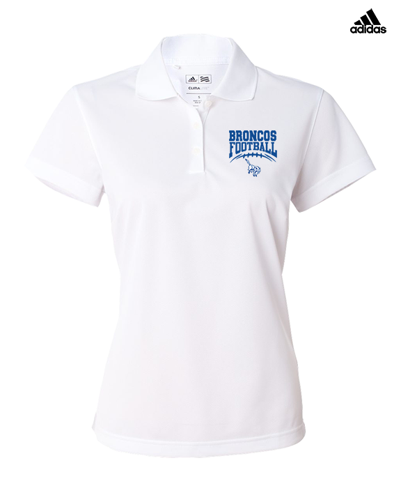 Bishop HS Football School Football - Adidas Womens Polo