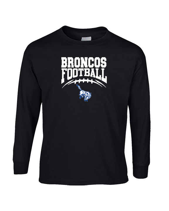 Bishop HS Football School Football - Cotton Longsleeve