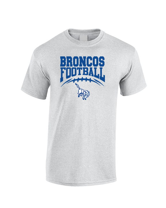 Bishop HS Football School Football - Cotton T-Shirt