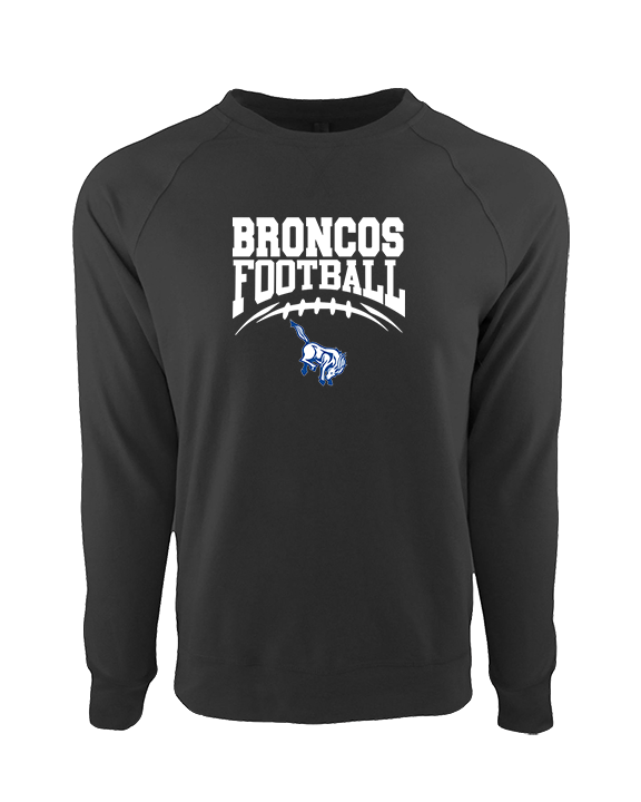 Bishop HS Football School Football - Crewneck Sweatshirt