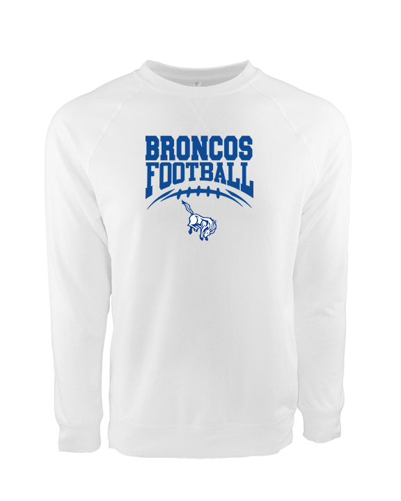 Bishop HS Football School Football - Crewneck Sweatshirt