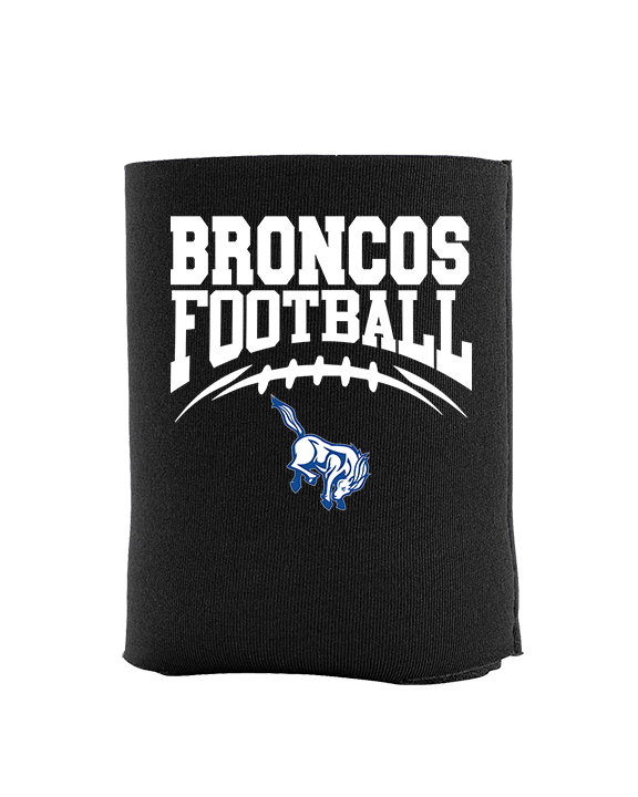 Bishop HS Football School Football - Koozie