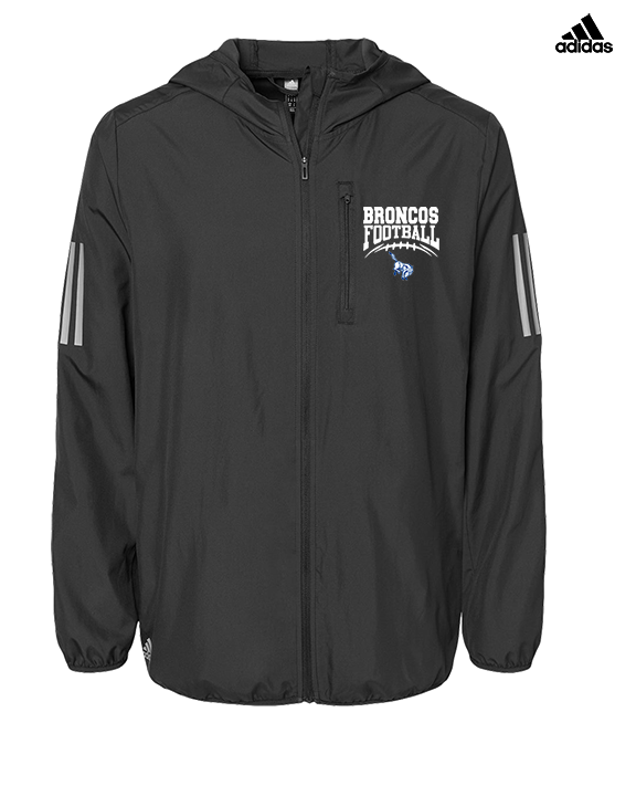 Bishop HS Football School Football - Mens Adidas Full Zip Jacket