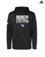 Bishop HS Football School Football - Mens Adidas Hoodie