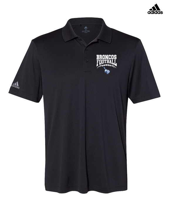 Bishop HS Football School Football - Mens Adidas Polo